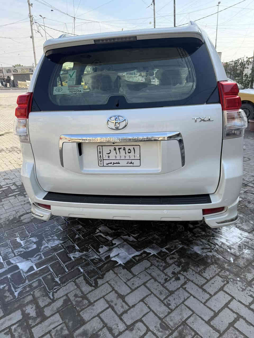 اسلام عليكم برادو البيع مديل 2013سياره مكفوله كفاله عامه معروفه مواصفاته تبريد تلث قطع سبعه راكب فور ويل مرايات شفط زاد اشاير با مري ثلاجه زراك امامي لايت زنون عالي ول ناصي مكينه وكير ول حداديه برقي ما مفتوح بيه سياره جديده معنه الكلمه مكينه ٤ سلندر ٢٧٠٠ السعر 245  وبيه مجال مكاني بغداد الحبيبيه ***********
