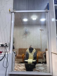 غراض حلاقة • بعقوبة ديالى • رفوف مرايات