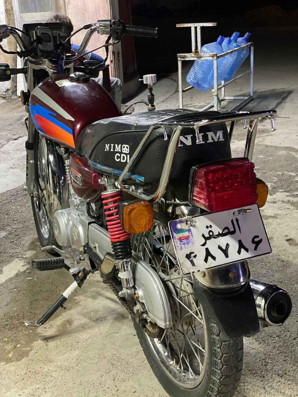 سلام عليكم ايراني موديل 25
رقم هاتف *********** واتساب
عنوان بغداد السيدية
نقص كتف اشاير و الاشاير الوره والبكلايت ممربوطات
 بدون وراق
 ب ٦٠٠
