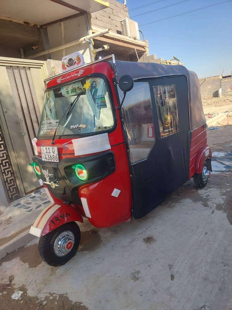 السلام عليكم تكتك موديل 18شهر6 رقم وسنونه نكليزي مكان الحسينيه مال راشديه مكينه لا  تنقيص ولا تبخير ***********
