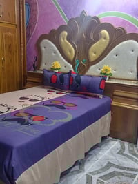 غرفة نوم • خشب صاج • المسيب