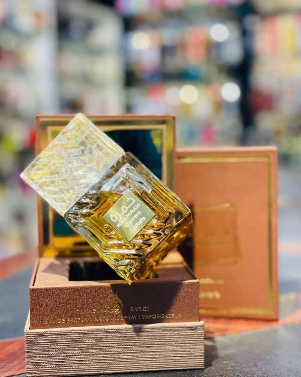 توفر لدى لمسة حرير 
عطر الخمره بنكهة القهوه 
ثباتيه وفوحان جداً عالي 
بسعر 25الالف فقط
ويوجد خدمة توصيل لجميع المحافظات العراق 4الالف


**إذا كنت صاحب هذا الإعلان وتريد حذفه لأي سبب، رجاءا أرسل رسالة إلى الدعم الفني**