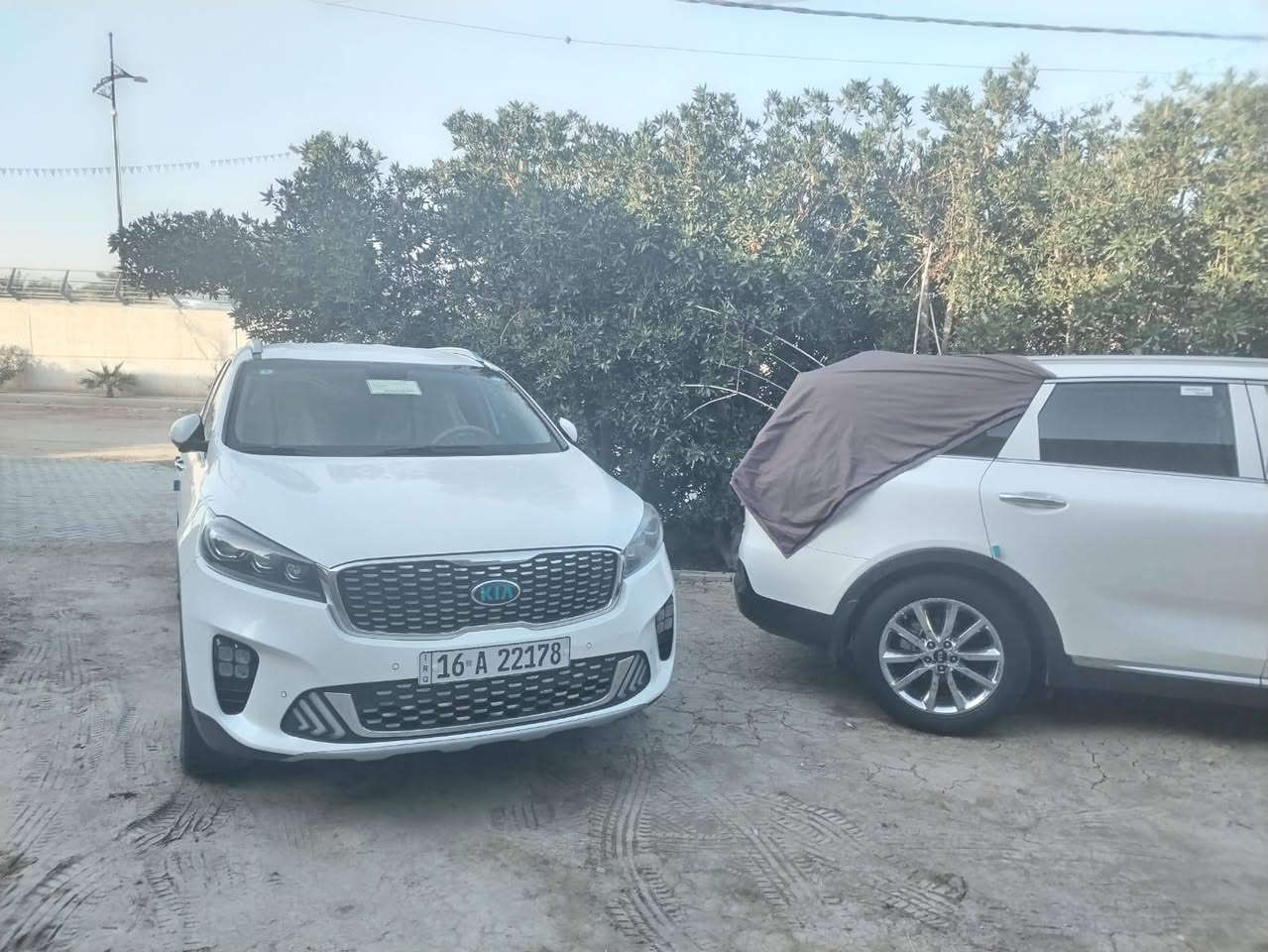 السلام عليكم
للبيع كيا سورنتو 2019
خليجي  
 
فول الفول 
مواصفاتها معروفه 
بصمه
كشنات اماميه كهرباء
فورويل
انظمه قياده اربعه
كشنات جلد  عليهن شعار جي تي لاين
جنطه كهرباء
3قطع تبريد
كشنات امامي خلفي تبريد
مري شفط
اشاره بل مري
شاحن وايرليس 
 سايد بريك بصمه.  وبعد بيها هواي مواصفات 
 
السياره نظيفه بمعنا الكلمه احلا من الصور بهواي. 
مكان السياره السماوة 
رقم صاحب  السيارة ***********  مكلف بل نشر
