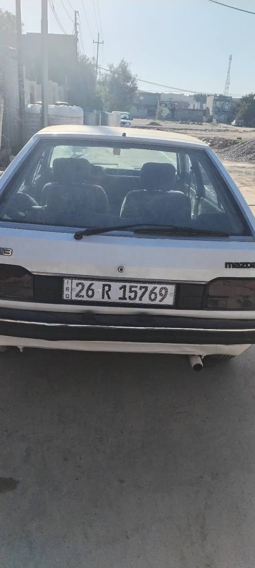 سلام عليكم للبيع مازدا ٩١ سنويه جديده رقم جديد مشروع وطني تريد وكاله تريد تحويل تايران جدد باتري جديد  سعر ٢٦ وبي مجال مكان خانقين ***********
