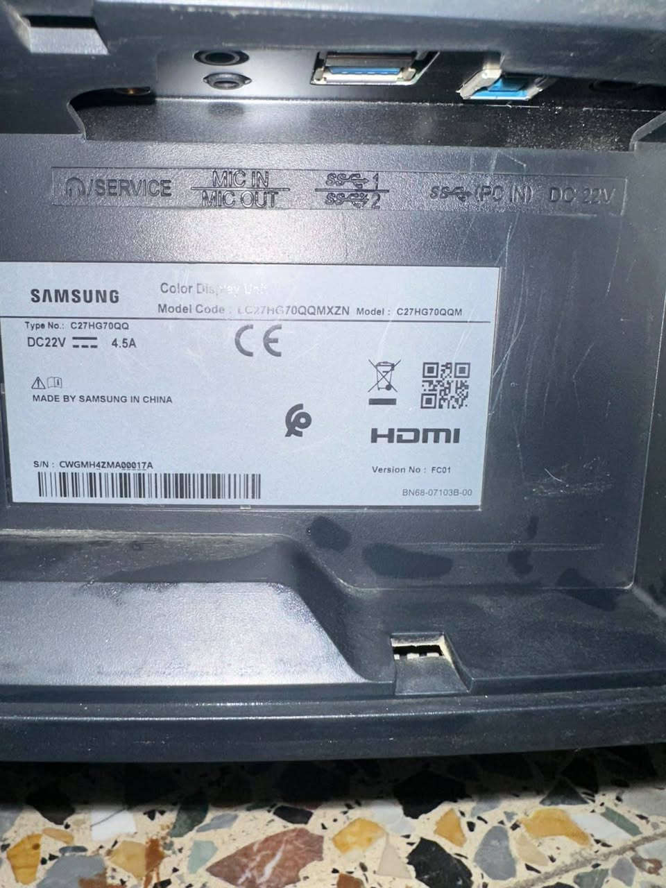 شاشة سامسونك  للبيع حجم 27
2k
144hz
1ms
Va
بيهه لد خلفي rgb
شاشة مرتبة وكلش حلوة
210 قفل


**إذا كنت صاحب هذا الإعلان وتريد حذفه لأي سبب، رجاءا أرسل رسالة إلى الدعم الفني**