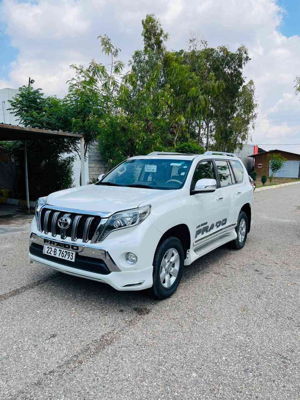 برادو ١٤ vx أعلى فئة مكفوللة كفالة عامة مكانها كركوك مكلف بالنشر السعرالمطلوب٣٣٠
***********
***********
