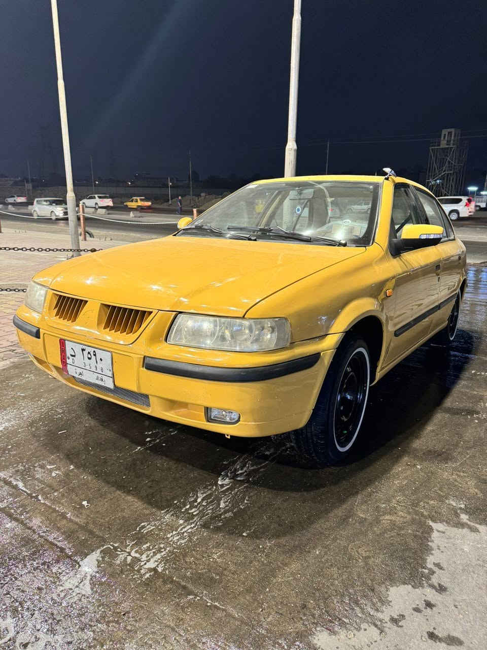 سلام عليكم سمند 11معمر دوس وهلال أو عليه هيئه 450الف اي غرامه عليه صدر خلفي نضيف سياره احله من صوره تخم تاير جديد صارله سبوع باقي تفاصيل خاص وتساب ***********سعر 38وبيه مجال شراي يتصل
