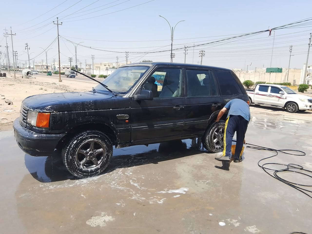 رانج نيو موديل 1996 محوره مكينه ستاركس بيه جراد للبيع او مراوس 
المكان ميسان ***********
