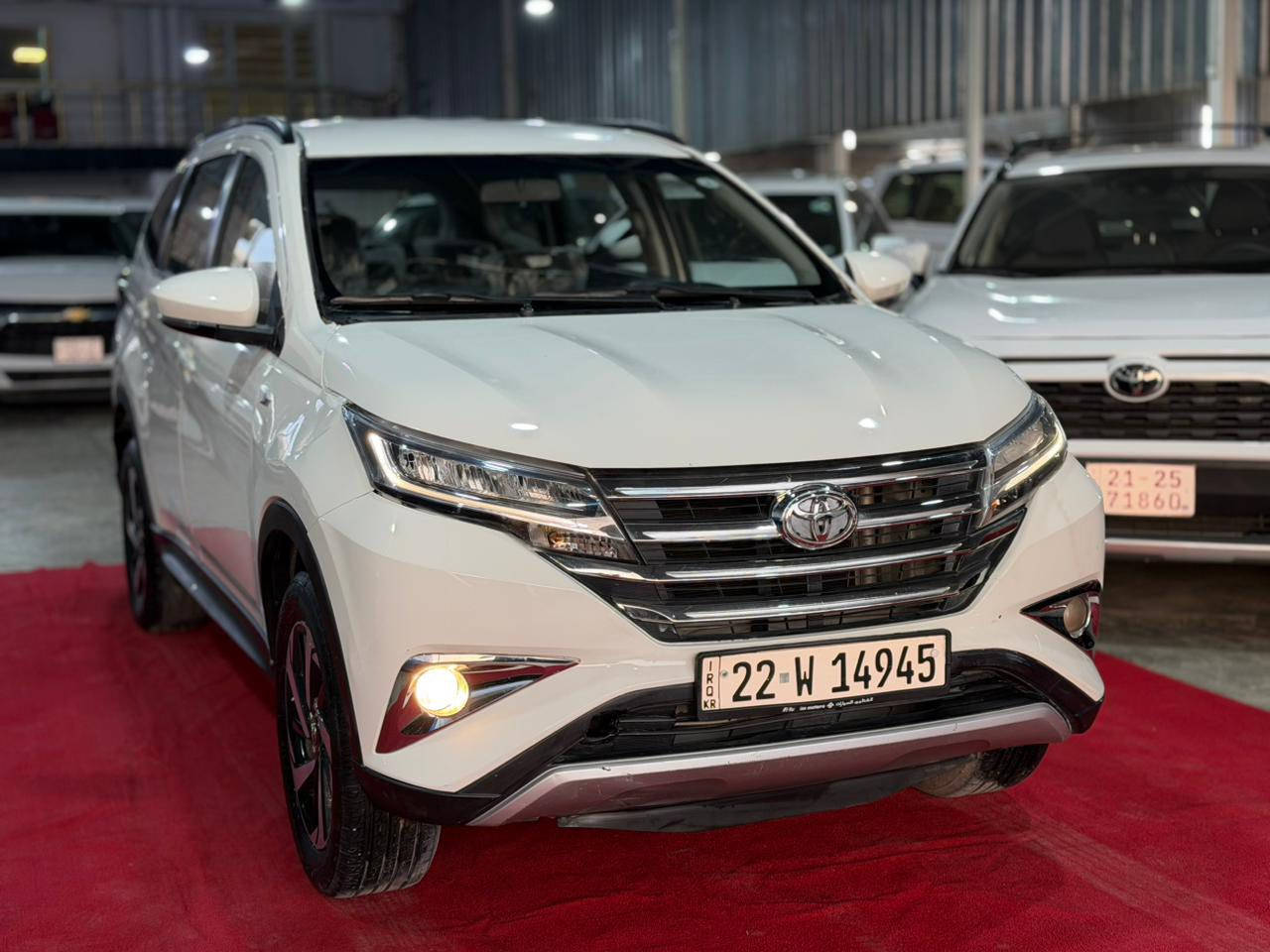 السلام عليكم تيوتا راش موديل 2023
سياره حلوه وجديده كلش مابيه اي نقص سياره  رقم اربيل  سعره 140
سياره وراد خليجي وصور هم موجوده داخل منشور 
***********
