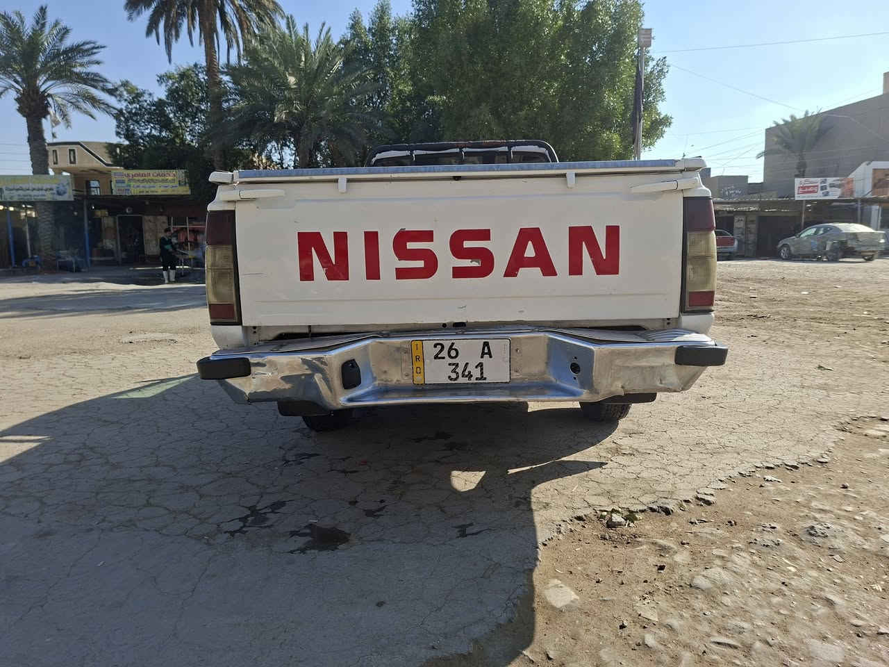 السلام عليكم ورحمة الله وبركاته اخواني بيك اب نيسان تك ٥جنكال للبيع رقم صلاح الدين مميز الإنكليزي السيارة بسمي شرط التحويل سيارة حلوة مال جني مامتعوبه بلاديه السيارة مصبوغه حزام عدا القمارة والبنود مامصبوغ كلشي بالسياره شغال من كل النواحي نواقص السيارة فريز تبريد والمحرك بي بخار فقط تخم تاير جواها شاشه وكامرة اصلي السياره حلوة بالعافيه على الياخذة رايدة ب٦٩ وبيها مجال للشراي للاتصال ***********ابو حيدر عنوان السيديه
