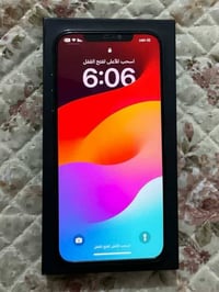 جهاز ايفون 12 برو ماكس نموذج M اصلي اخو جديد بعده ذاكره 128 نسبت بطاري...