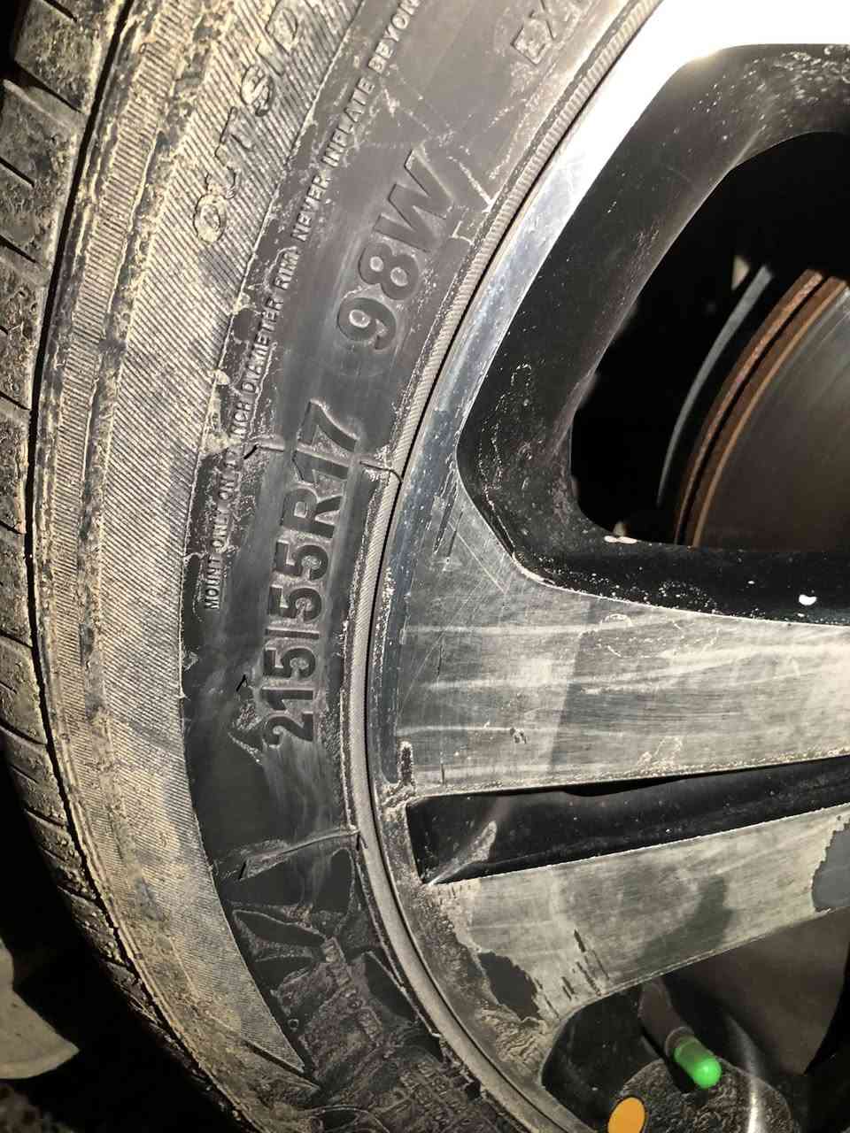 تخم ويل كب حجم ١٧ مع تاير  مراوس بيويل صول بلادي ويكون حجمه ١٦ ***********
