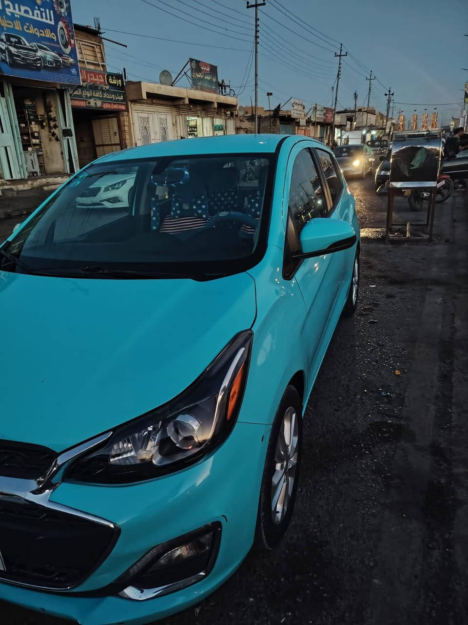 السلام عليكم سبارك موديل 21 لون مميز رقم دولي تحويل مباشر ماشيه 40 تقريبا حادثه ثلاث قطع بدون دواخل جام كهرباء ويل كب مكاني كربلاء السعر 95 //***********
