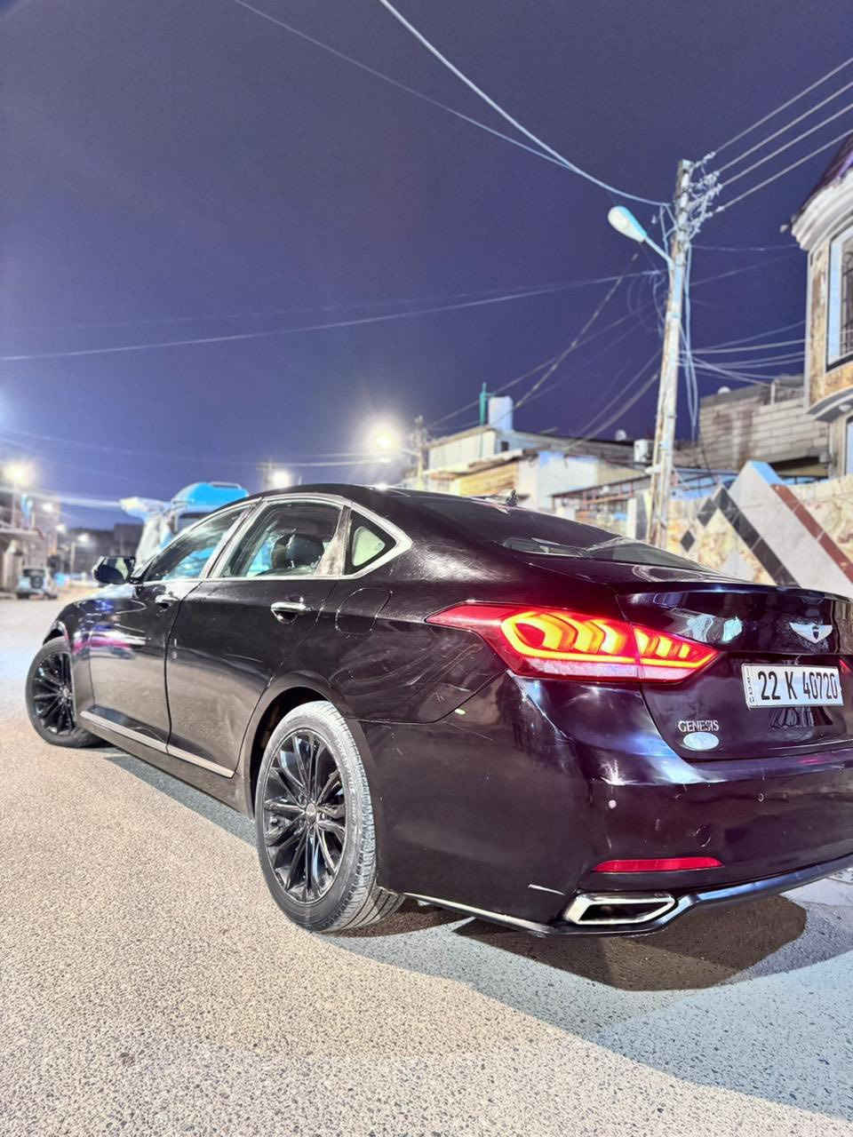 السلام عليكم جنسس 2016  وارد امريكي ضربتهة باب خلفي جهة العبري فقط رقم شمالي  مكينة كير تبريد كفالة سعرها 142 وبيهة مجال بسيط واي استفسار على الرقم ما متواجد بالفيس ***********
