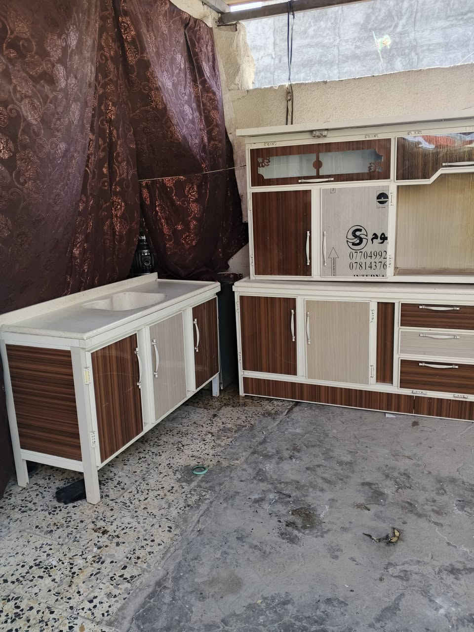 سلام عليكم كاونتر 3مترات مرمر وسنك مرمر مترا ونص  كاونترر كلش جديد الشراي يراسلني خاص وتدلل هاذ رقمي للتواصل ***********
