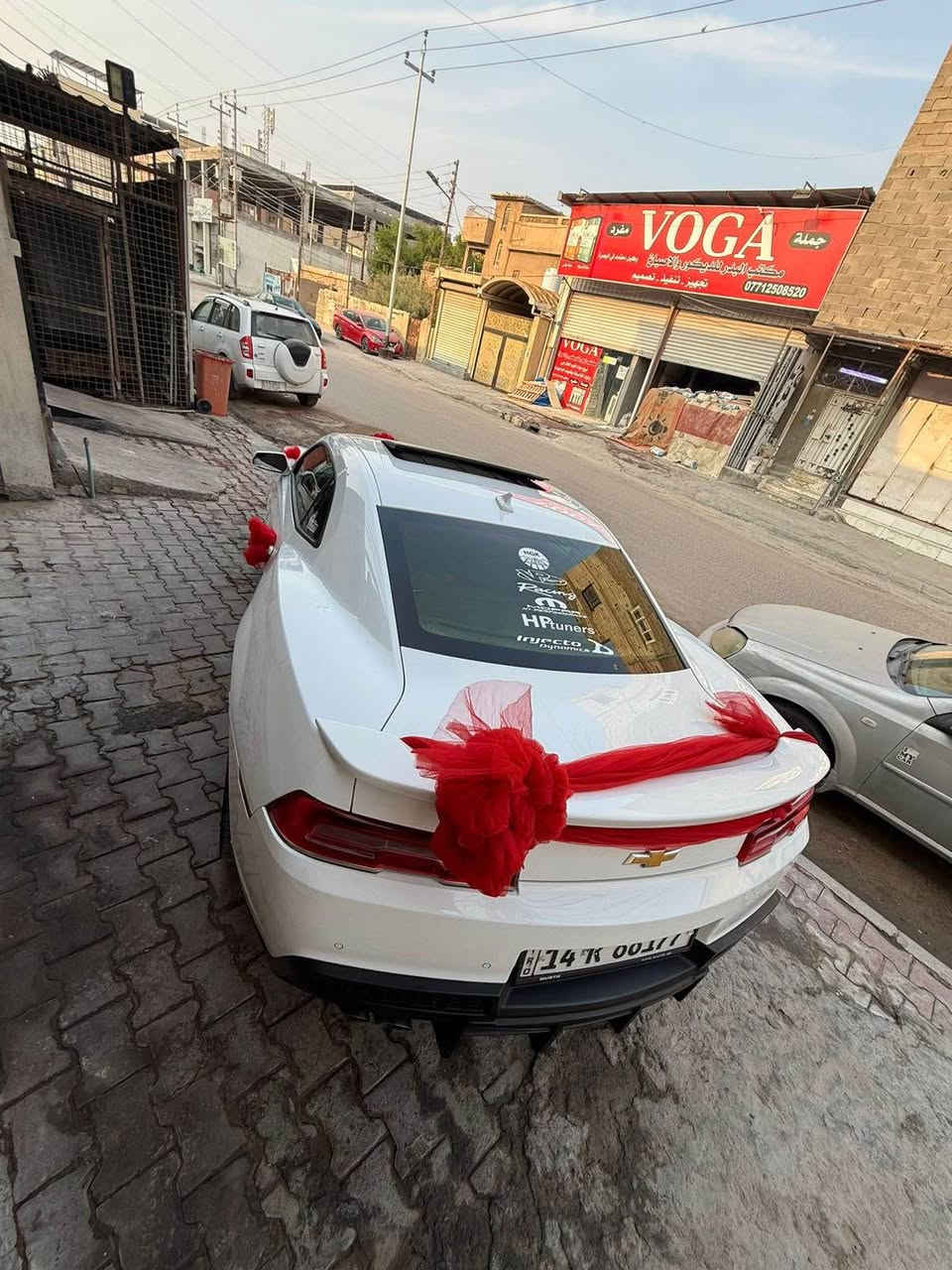 أضرار السيارة: شيفروليه كمارو RS 2014
مكان السيارة: البصرة
ما للتواصال ***********
§ السعر: ١٢٠ ورقة - قابل للتفاوض
المسافة المقطوعة: 90000 مايل
٢% المحرك: 6 سلندر - 3600cc
®️ المواصفات:
• فئة RS فول مواصفات
• الكير بحالة جيدة
• تبريد ممتاز %100
• إطارات جيدة
• السيارة جاهزة بدون اي نقوصات

. وارد خليجي
• تعديل بارد بسيط بثلاث قطع
• باقي اجزاء السيارة مكفولة
تفاصيل إضافية:
• رقم السيارة البصرة الدولي الجديد - مميز
• باسم المالك تحويل مباشر
• لون السيارة: أبيض البصرة, العراق
