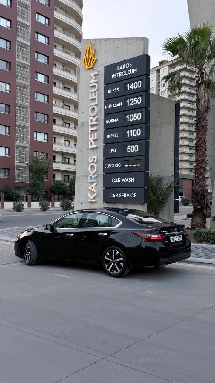 Nisan altima 2018 sr full 
سۆنەری داندراوە گێرو مەکینە بەشەرت نەکراوەتەوە ناگۆراوە 
بەس سلایت نیە سنەوی تازەیە تا ٢٠٢٨ بە ناقی خۆمە موشتەری تلفون بکە ***********
*********** السليمانية, العراق
