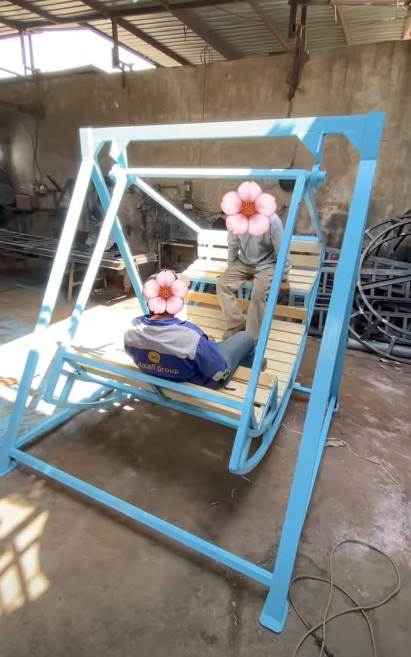 العاب  
مراجيح  مسطبات كراسي  منقلات شواء مزلحكانه ميزان سفينه 
داخل الصفحه اكثر من 600 تصميم
ديالى /بهرز
شغل حسب الطلب الاسعار حسب الحجم والتصميم 
للاستفسار
مراسلة الصفحه أو
✅واتساب ***********
🔴توجد خدمة توصيل
