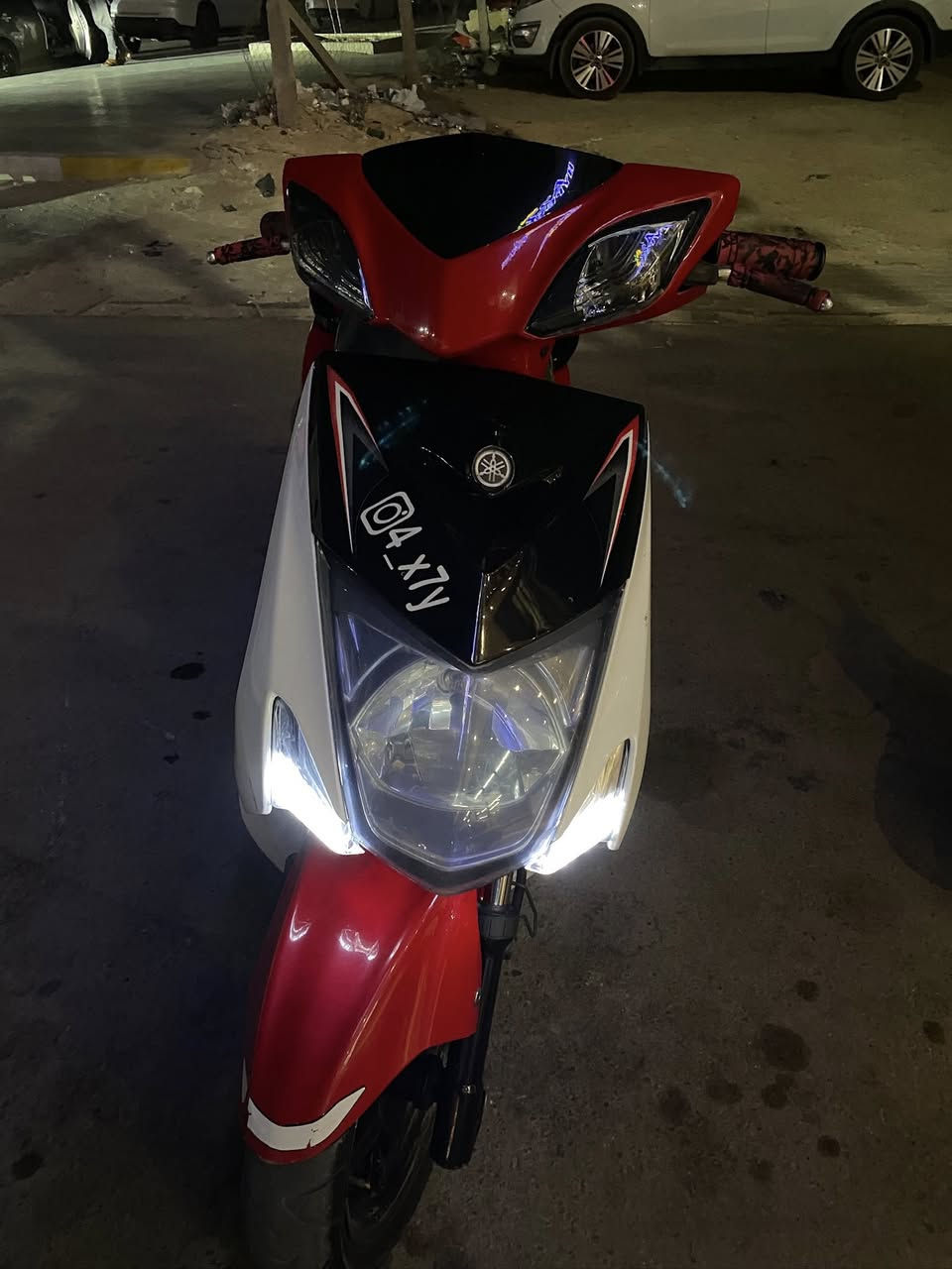 السلام عليكم دراجه سكنس لد مرقم سنويه وجاهز تحويل ثاني يوم ما مفتوحه صالنصه رياضي ومزوده كهربائيات كامله السعر ***********
