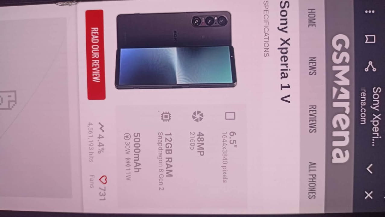 سلام عليكم
جهاز sony 1 mark 5  جهاز نظيف لامفتوح ولا شي 
مواصفاته موجوده بالصور مطلوب 280 وبي مجال


**إذا كنت صاحب هذا الإعلان وتريد حذفه لأي سبب، رجاءا أرسل رسالة إلى الدعم الفني**