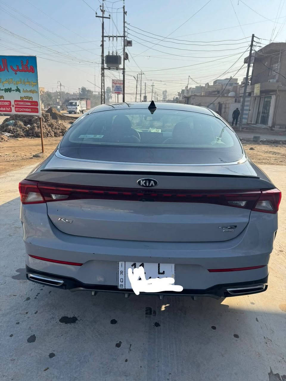 K5_GTline 2021-AwD
اللون : اسمنتي سموك المميز 

المحرك : 1600 تيربو 

الرقم : بغداد الجديد بأسمي تحويل مباشر 

) 

المواصفات : 

١) بصمة تشغيل + بصمة ابواب 

٢) تشغيل عن بعد  

٣) خمس وضعيات قيادة دفع رباعي  

٤) كاميرة 360 درجة 

٥) دواخل جلد احمر + الأرضية مبطنة جلد بالكامل 

ا٦) شاشة كبيرة ( المستطيلة مو المربعة ) 

٧) تدفئة كشنات 

٨) ابل كاربلي واندوريد اوتو 

٩) حساسات امامية وخلفية وجانبية 

١٠) رادارات امامية وخلفية وجانبية 

١١) نقطة عمياء 

١٢) نظام مانع تزحلق

١٣) مثبت سرعة 

١٤) تحديد مسار 

١٥) مخارج AUX +USB

١٦) بانوراما 

١٧) شاحن وايرلس 

١٨) اوتو هولد 

١٩) جنطة ذكية فتح تلقائي 

٢٠) تبريد بيانو

مكان السياره بغداد الراشديه حي الانتصار قرب مرور الحسينيه ‏‪***********‬‏ رايدها ب185 ورقة
