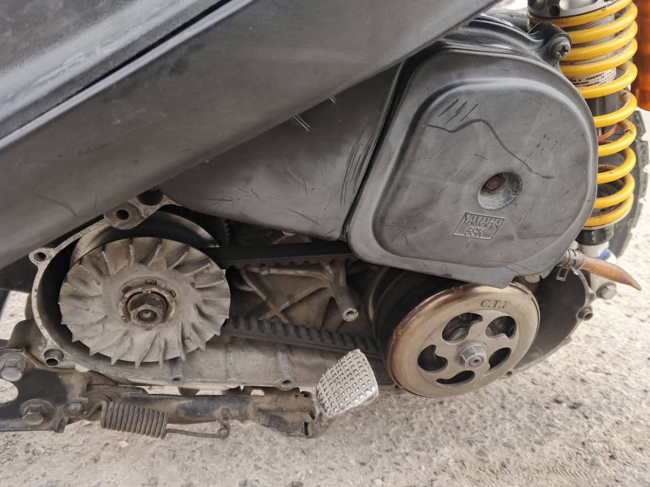 سلام عليكم دراجه للبيع رمبه كلجات رياضي ودبل خلفي رياضي بلديه مكان الدولعي شراي خاص***********
