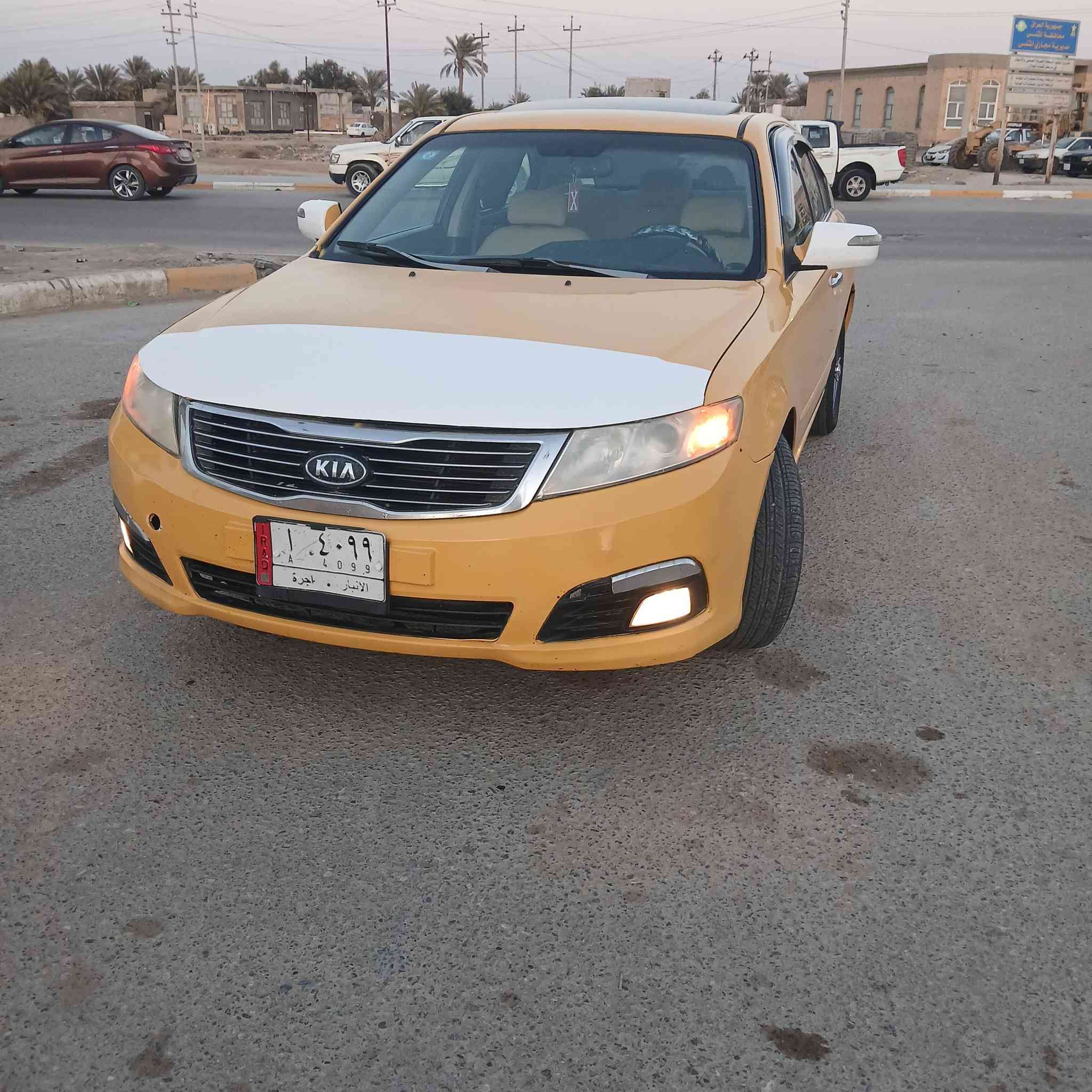 السلام عليكم رمضان كريم عليكم ان شاء الله كيا اوبتيما 2009 رقم انبار مشروع وطني تحويل مباشر تحويل بغداد المالك يريد يريد تحويل سياره جاهزه حداديه امامي وخلفي كرتون تخم تاير جديد تبريد جديد مكينه 2400 جديده خمس نمر وارد امريكي سياره جاهزه ما بيها نقص مكان السياره السماوه السعر  88 وبيها مجال او مراوس اتصال على الرقم ***********
