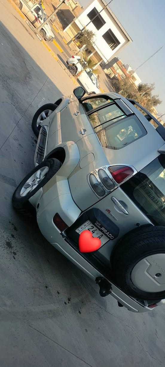 ابرادو 😍
(( السيارة ترهم  اقساط داخل الموصل فقط)) 
((  وترهم نقد )) 
موديل 2003
كير اوتوماتيك 
محرك 6
رقم دهوك
هزه سنوية جديده
السيارة دبل تانكي 
السيارة غاز وبنزين 
تبريد شغل 
تبريد 3 قطع 
محرك شرط
ضرر السيارة صبغ عام  
مكان السيارة موصل 
للاستفسار اتصال 
***********
***********
