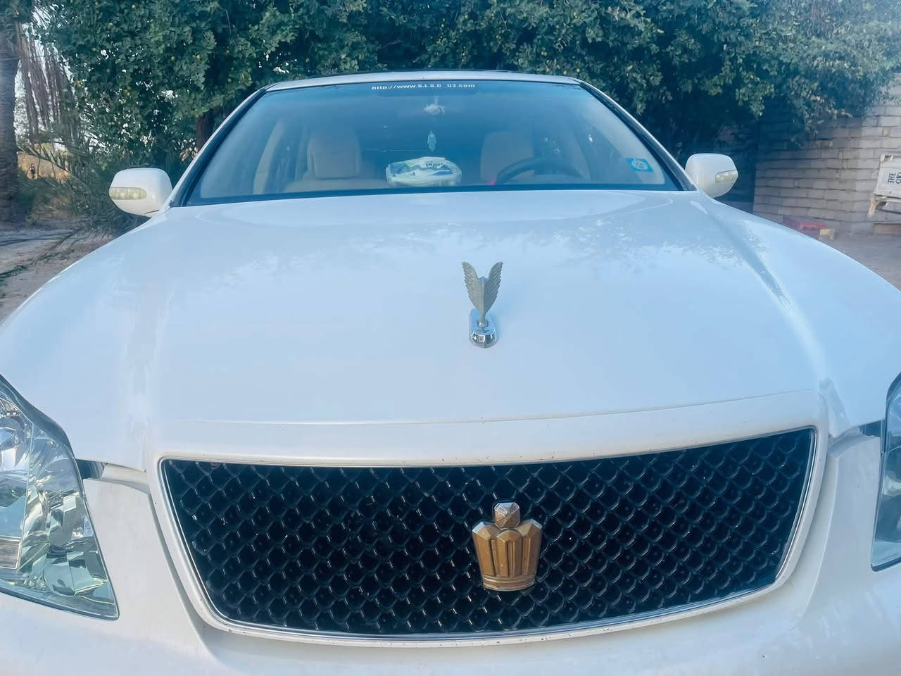 شاهينة 2004 دكمتين  مكفولة ضربة وكص واصوليات 
شاصي 82
گير S
السيارة فتحة 
بصمه تشغيل وابواب 
ستيرن كهربائي 
اشاير مري 
اشاير ترحيب 
كشنات كهربائي 
رقم ذي قار انكليزي بأسمي 
السعر 137$ وبيه مجال بسيط 
للاستفسار :***********
