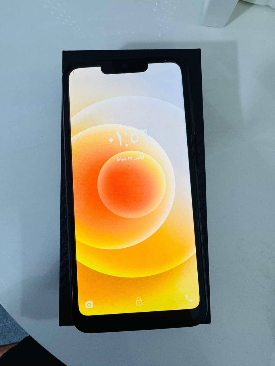 السلام عليكم جهاز امريكي بتصميم ايفون 12برو ماكس ذاكرة 512جهاز جديد ومابي اي تعليك وشرط الفحص والضمان خفيف بل لمس كلش مع كامل ملحقات مكاني كربلاء ***********
