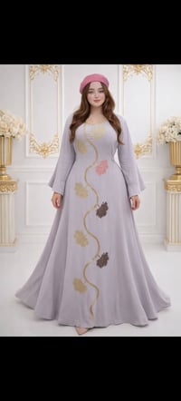 دشداشة كشمير • مقاسات 2x-5x • توصيل متوفر