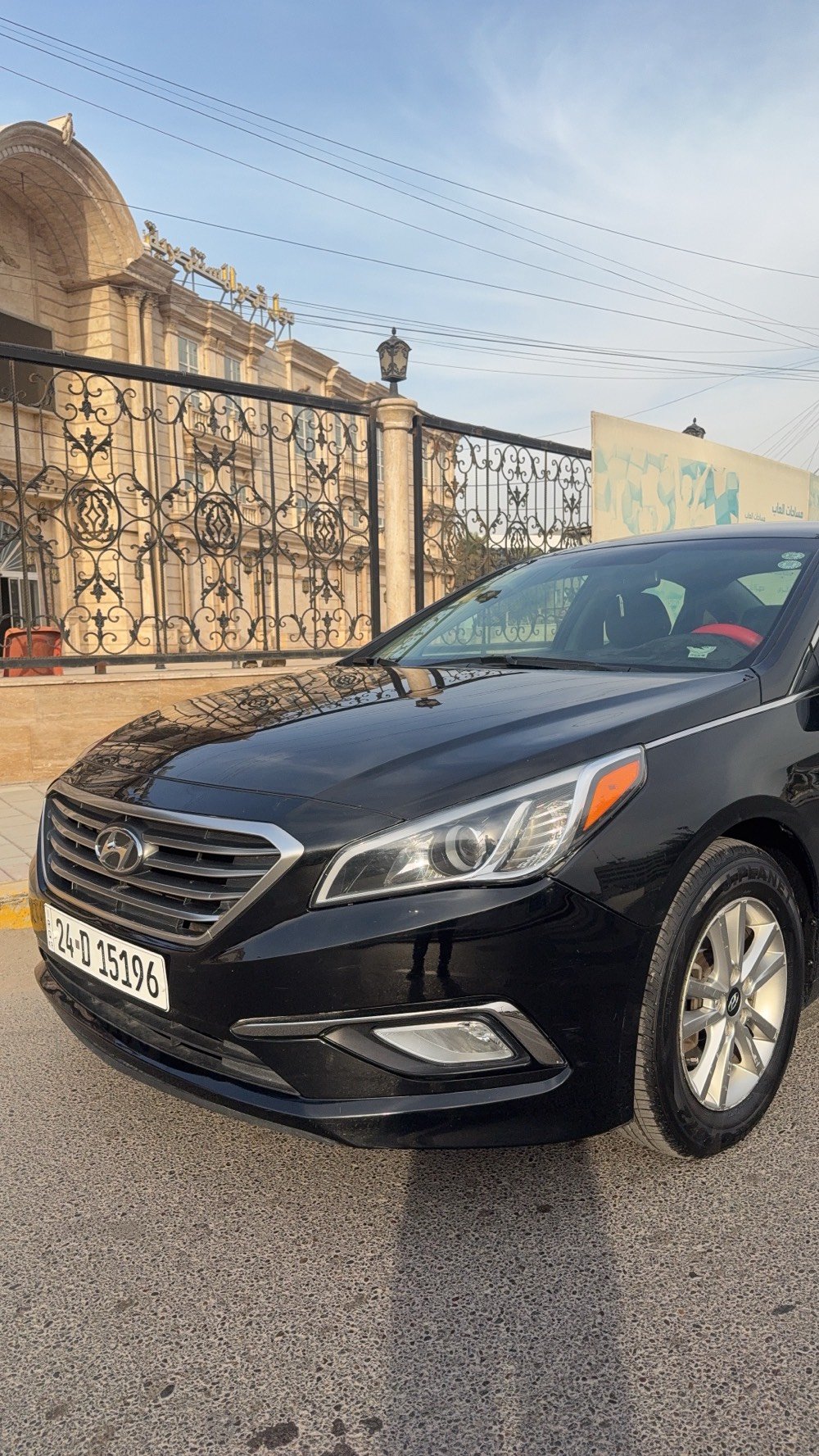 السلام عليكم سياره سوناتا 2017  دهوك هزة جديدة تريد تحويل تريد وكالة سياره وحلوه ونظيفه سياره سونر موجود سعرها  115 مكاني شارع فلسطين هذا رقمي ***********