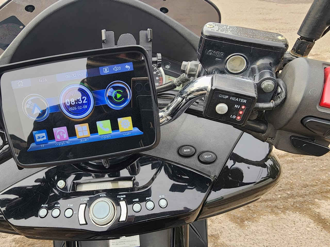 السلام عليكم 
فورزة صفر 10 فول مواصفات مكفوله ونظيفه جدا ومرقم بأسمي رقم انكليزي مواصفات : 

7 كير 4 تحويلات 

مسجل يعله وينصه ويه السكليتر مع تحكمات كامله

ABS نظام

شاشه كار بلي  مع GBS

هيتر تدفئة يدات

ويل ذهبي 

سبايدر مع سيبايه يجي قطعه وحده ستيل

جنطه اصليه

منفذ usb يدعم الشحن السريع + بلوتوث

لايت زنون عالي ناصي

مرايات فايبر كاربون لد ضوئي

ستاند موبايل اصلي

عنوان بغداد 

اخوتي الاعزاء الشراي يتصل عالرقم ***********  بي واتساب
