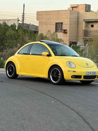 سيارة فولكسفاغن بيتل موديل 2007 للبيع  🔹 السيارة مصبوغة حزام بسبب جراد...