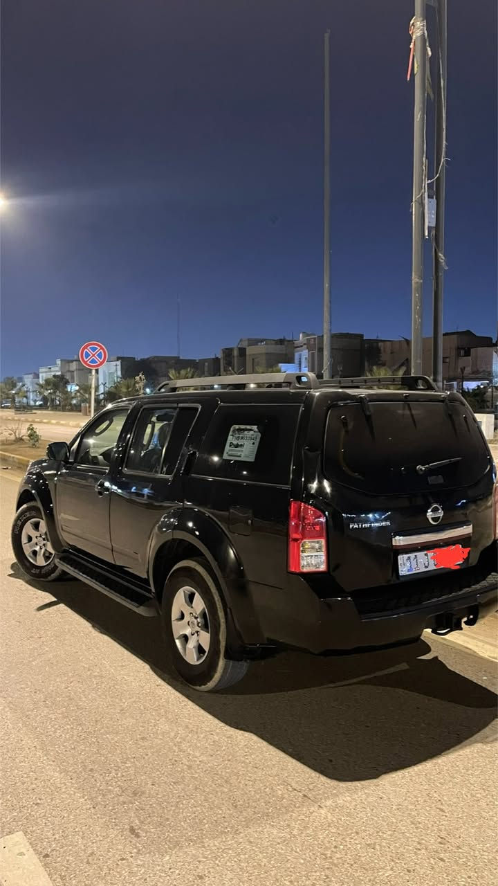 الوحش الأسود 🔥🔥
نيسان باثفايندر 2009 رقم إنكليزي بغداد باسمي سنوية لل2027
مكينة وظفيرة كهربائيات وحداديه مبدلات جدد 
سيارة جاهزه وخير من الله 
السعر 115$ وبيها مجال بسيط 

***********
