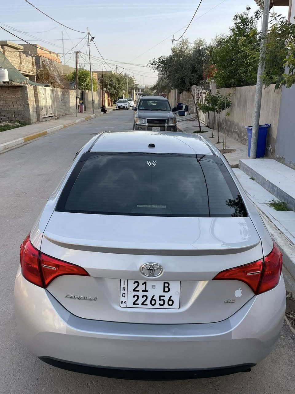 السلام عليكم ..
رمضان كريم على الجميع 
تيوتا كورلا 2018 Se وارد امريكي اللون سلفر رقم سليمانيه الجديد سنويه لغاية 2029 بأسمي تحويل مباشر 

ضرر امريكا سطحي  بونيد و مبدل بلادي تفصيخ 
+ مكانيين بارد جامرلغ خلفي ربع بي رش موضح 
بالسونار سياره بدون ايرباك و بدون دواخل شرط 
كير مكينه بدون فتح شرط سياره ماشيه ٧٧ الف ميل 
رادار و تحديد مسار و حجر بيئه بلاد شرط 
الصدر ١٠٠٪؜ تخم دبلات امامي و خلفي مع القواعد 
تخم دسكات اصلي امامي و خلفي تايرات تخم نضيف 
صورها كامله صور امريكا و سونارات ثنين كله موجود بالمنشور يعني كلشي واضح امامك 

مكان  / ديالى - المقداديه - شهربان 
السعر / ١٥٥ ورقه وبيها مجال بسيط 
هاتف. / ***********
