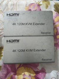 KVM Extender 4K • تمديد KVM • جهاز تحكم عن بعد • KVM موس كيبورد • تمدي...