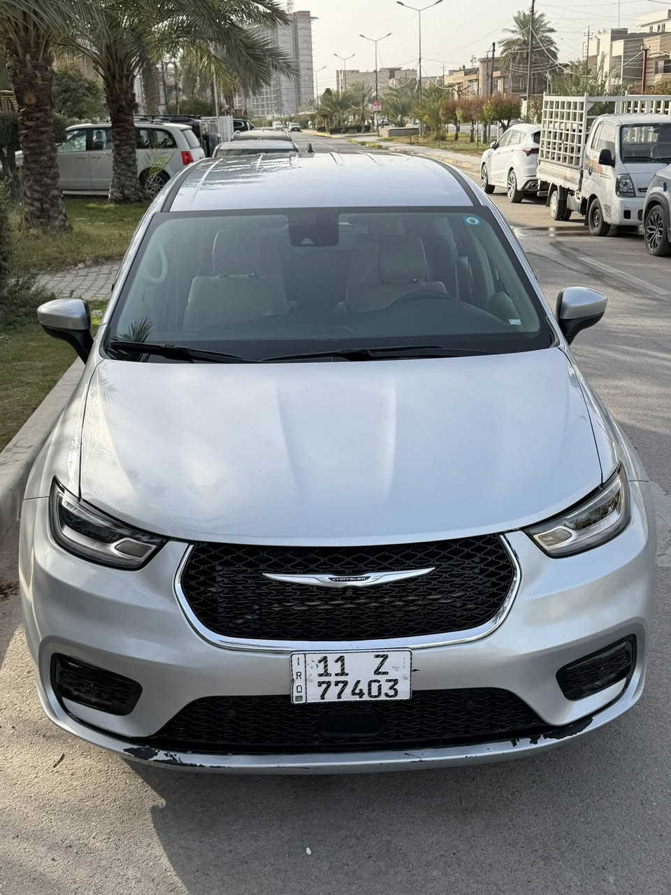 كرايسلر باسفيكا فيوجر 2023
محرك 3600 

  لون سلفر

  تبريد 3 قطع

  وتدفئه كراسي

  وتدفئه ستيرن

   ابواب كهرباء

  صندوق كهرباء 

  كشنات جلد سياحي

  كراسي شفط

  تحكم ستيرن جهتين

    شاشة 

   كير ماوس 

  تشغيل بصمة 

 ٥ ابواب بصمة 

   نظام car play واندرويد اوتو

    سايد بريك دكمة

    توقف ذاتي 

    منافذ تايب سي 

    منافذ USB

  مثبت سرعه

تخم تاير جديد 

ماشيه 40 الف
حادثها بنيد فقط 
***********

السعر 198$ وبيها مجال

مكانها بغداد
