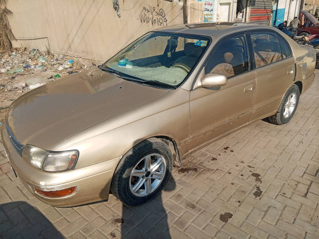 تيوتا كرونه موديل 92 رقم ديالي نكليزي بسمي كلش نضيفه السياره محرك كير تخم تاير السعر 39 ورقه مكاني بغداد الغزاليه اوتماتيك تبريد شغال *********** ممتواجد على نت بغداد, العراق
