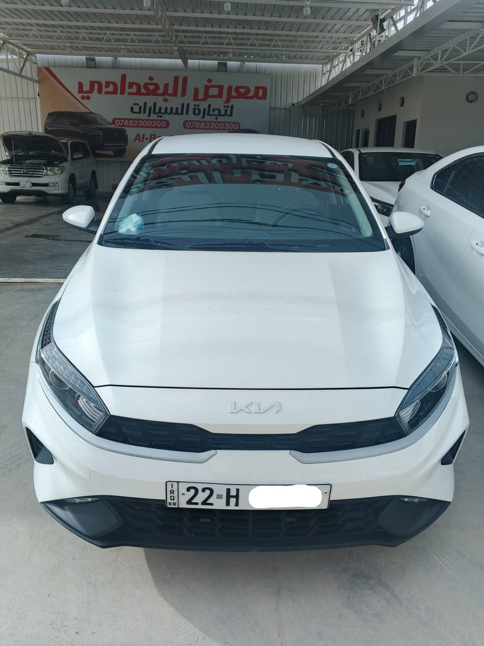 سلام عليكم البيع.                                                          سيراتو 2023 السيارة جديدة مقفولة عدة هاي الدحجة بل جاملغ  السيارة جديدة ماشية 34 الف حقيقي السيارة مواصفاتها تبريد خلفي مكينة 1600 لايت لد مكان السيارة بل نجف سعرها 162 وبيها مجال                                   الرقم :‏‪***********‬‏
