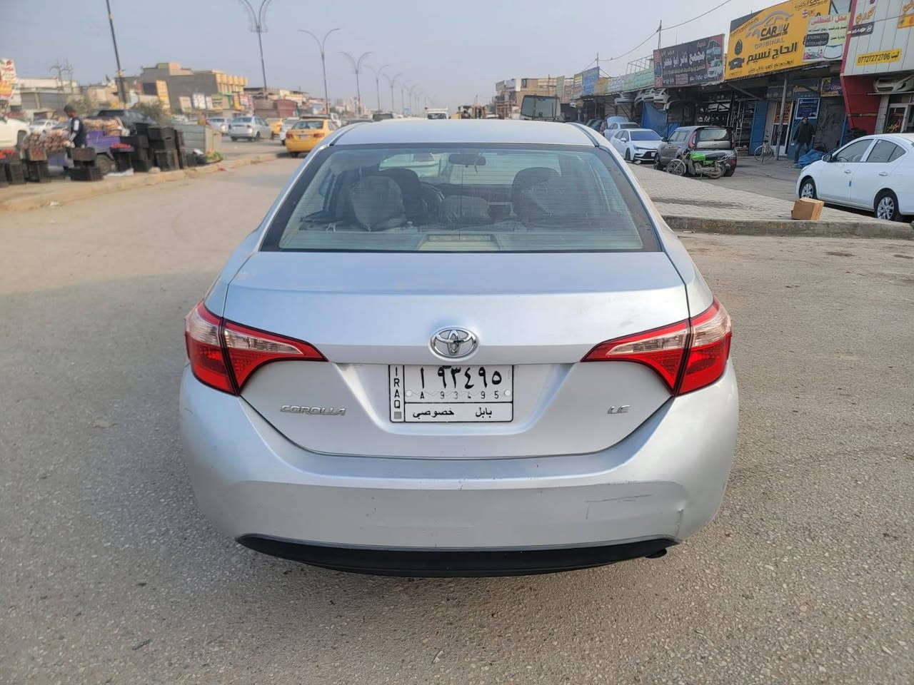 السلام عليكم كورله موديل 17 بيها بابتين صبغ  وجالاتين  جاملغ  سياره مال  جني الله شاهد اي نقص مابيه تراي زيرو  وبالعافيه الياخذه مكاني بالحله السعر 97ومجاله كلش بصيط  ***********
