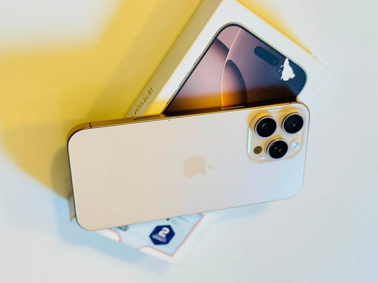 بيع فقط بدون مراوس🔥
ايفون 16 برو ماكس💛
ذاكره 256 😕 بطاريه 100%🔋 
مشحون 196 شحنة قبل شهر خلص الضمان
ضمانه ABM شرق اوسط 
ملحقاته كارتون لاصلي فقط
سعر: 1350 ومجاله جدا بسيط 
مكاني بغداد البلديات
***********
