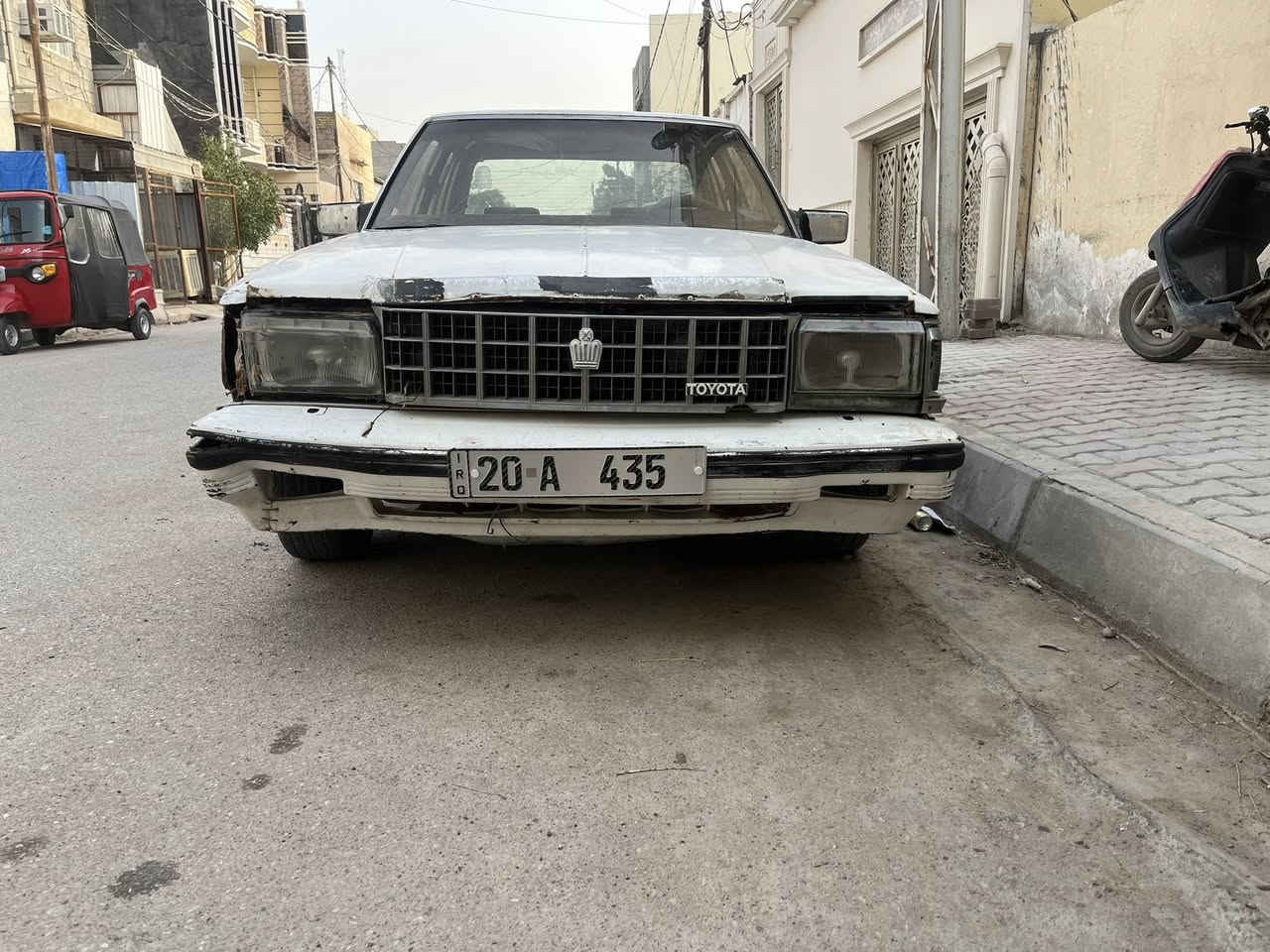 السلام عليكم
للبيع سوبر ١٩٨٥ سيارة تسقيط 

رقم مميز باسمي (435)تمشي 

بس كشر تعبان

مكينة كير بطة جدد 

العنوان بعقوبة اتحرير 

للاستفسار ***********
