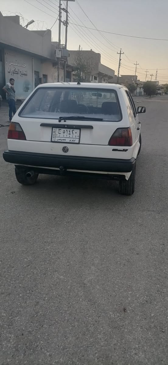 كولف موديل ٩٢ للبيع
سيارة جاهزة من كلشي خير من الله
طخم  ويلكب و تايرات  وباتري
غرفة جديدة وحلوة كلش
 محرك 0/8  شرط گصة 5 گير
  وايرمنية كاملة 
مايبها اي خيسان مصلحة دواير  الخلفيةوبطاين
صبغها بدون حوادث مصبوغة حزام جمالية
  السنوية با أسمي اني شرعيها شرط التحويل
كابون بانزين  بيها
السيارة مال جناي يعني مال جناي
وبالحقيقة بعد احلى من الصور
للااتصال على ***********
