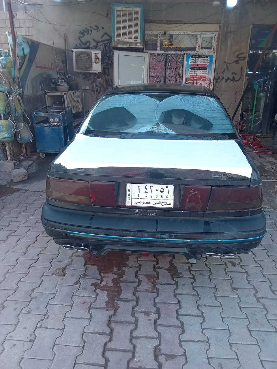 سلام عليكم دايو برنس موديل 95 للبيع جاهزه مكينه وكير شرط تخم تاير جديد سنويه ل 27 رقم صلاح دين مابيه اي نقص كهربائيات كلهه شغاله السعر 30 رقم الهاتف ***********
