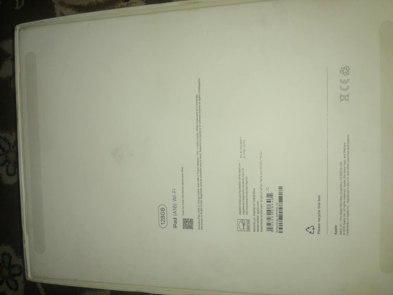 استخدام جدا قليل  آيباد (A16)
قيم سعر لي يرضي الله ويرضيك    ماكني البصرة


**إذا كنت صاحب هذا الإعلان وتريد حذفه لأي سبب، رجاءا أرسل رسالة إلى الدعم الفني**