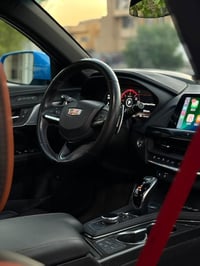 2023 Cadillac Ct4-v  2700 turbo فول مواصفات الحادث خلفي وجاملغ امامي ا...