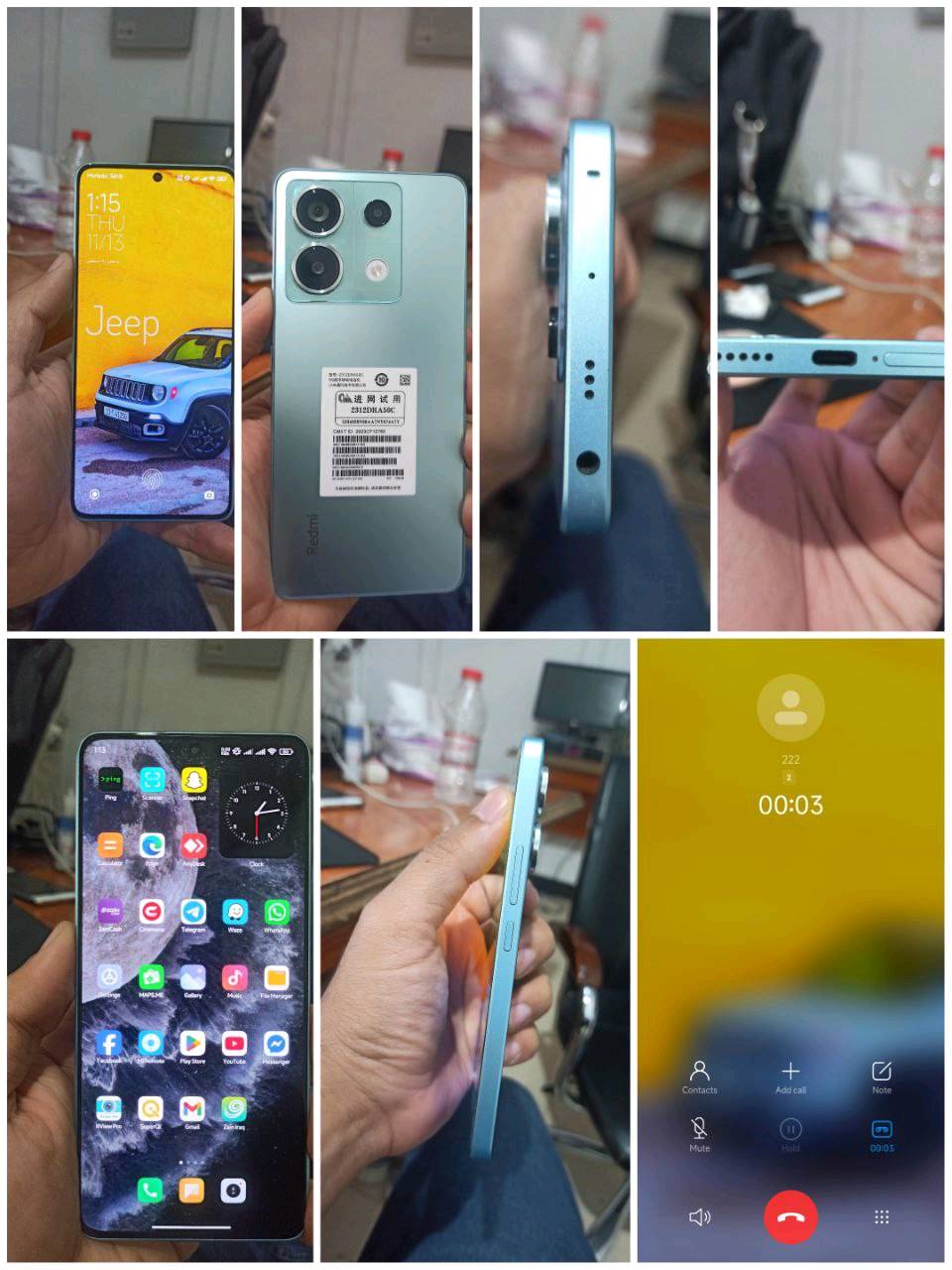 ريدمي نوت 13 برو 5G
تفاصيله داخل الصور 
سعره 250 الف
مكاني حله نادر 1