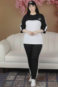 سوت نسائي • خامة كركنل • مقاسات L XL 2XL