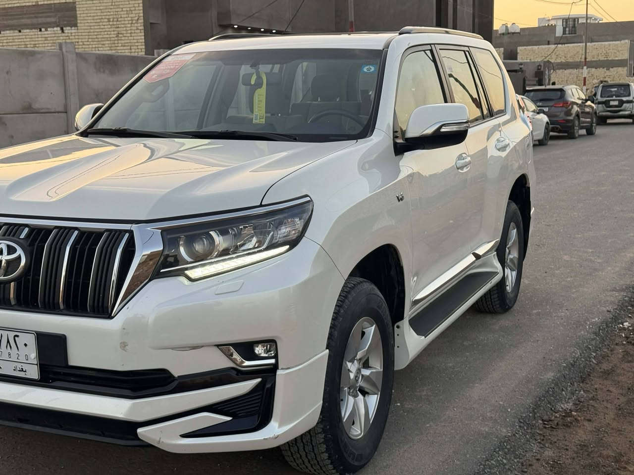 تيوتا برادو كفالة عامة
الموديل 2023
العداد ٤٢ الف كم قابل للزيادة
الرقم بغداد 
المواصفات TXL
المكان الديوانية أو كربلاء 
مغلفة افلام حماية ppf
ملاحظة # تم تغيير الرقم انكليزي الجديد 
للإستفسار الاتصال على الرقم ***********
